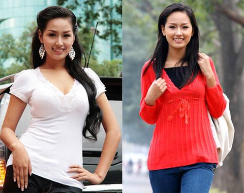 Khoảng năm 2009, Thúy đã chăm chút hơn trong cách ăn mặc nhưng vẫn chưa xứng với những gì người ta mong đợi ở một hoa hậu.