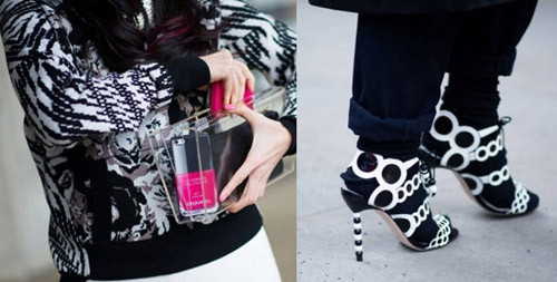 Rất nhiều cách phối hợp với sự hấp dẫn khiến người qua đường khó lòng cưỡng lại