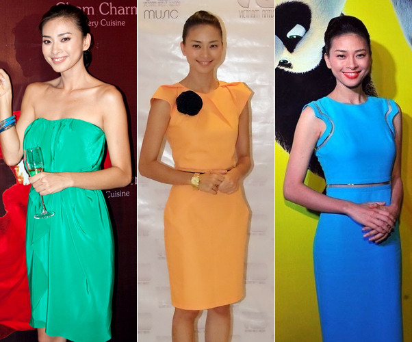 Không hề bó buộc mình trong bất kì phong cách nhất định nào, Ngô Thanh Vân luôn biết cách làm mới mình trong mắt công chúng. Và color block chính là một trong những yếu tố giúp người đẹp nổi bật