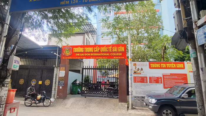 Trường trung cấp Quốc tế Sài Gòn (ảnh minh họa: V.D)