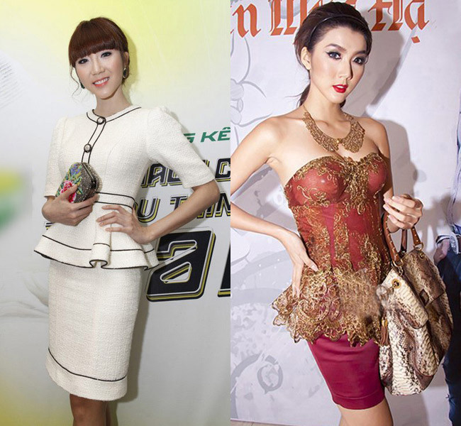 Người mẫu Ngọc Quyên lạ lẫm với hai phong cách đối lập nhau. Người mẫu Ngọc Quyên lạ lẫm với hai phong cách đối lập nhau.