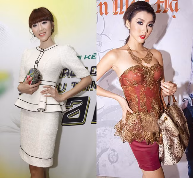 Người mẫu Ngọc Quyên lạ lẫm với hai phong cách đối lập nhau.