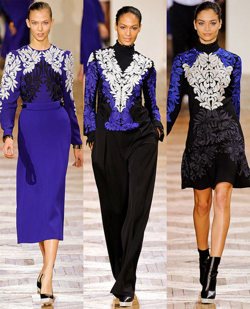 Thương hiệu Stella McCartney đưa màu xanh cô ban - xu hướng hot trong hai năm trở lại đây, vào bộ sưu tập của mình. Thương hiệu Stella McCartney đưa màu xanh cô ban - xu hướng hot trong hai năm trở lại đây, vào bộ sưu tập của mình.