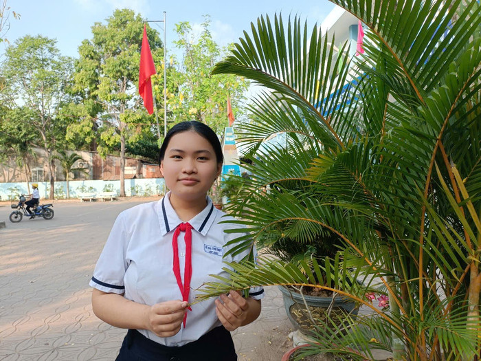 Tác giả bài viết là em Lê Thị Thu Thùy - Học sinh Lớp 8A7 Trường Trung học cơ sở Nguyễn Trãi, Thành phố Cần Thơ. thuthuy.giaoduc.net.vn.jpg