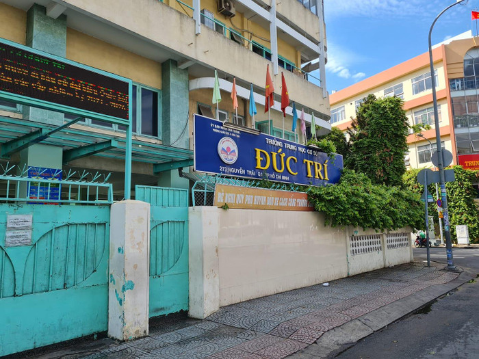 Trường trung học cơ sở Đức Trí, quận 1, Thành phố Hồ Chí Minh (ảnh minh họa: P.L)