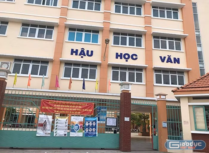 Trường trung học cơ sở Hồ Văn Long, quận Bình Tân, Thành phố Hồ Chí Minh (Ảnh: CTV)