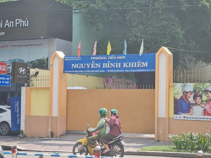 Trường tiểu học Nguyễn Bỉnh Khiêm, quận 1, Thành phố Hồ Chí Minh (ảnh: P.L) Trường tiểu học Nguyễn Bỉnh Khiêm, quận 1, Thành phố Hồ Chí Minh (ảnh: P.L)
