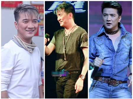 Đàm Vĩnh Hưng chứng tỏ mình là người sáng tạo với nhiều kiểu dây độc đáo.