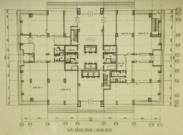Theo sơ đồ thiết kế kèm hợp đồng, tại tầng 1 của tòa nhà 25T2 sẽ là nơi sinh hoạt cộng đồng và nhóm trẻ. Theo sơ đồ thiết kế kèm hợp đồng, tại tầng 1 của tòa nhà 25T2 sẽ là nơi sinh hoạt cộng đồng và nhóm trẻ.