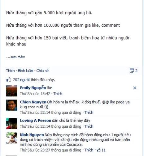 Người dân bức xúc trước sự việc của Coca - Cola thời gian qua Người dân bức xúc trước sự việc của Coca - Cola thời gian qua