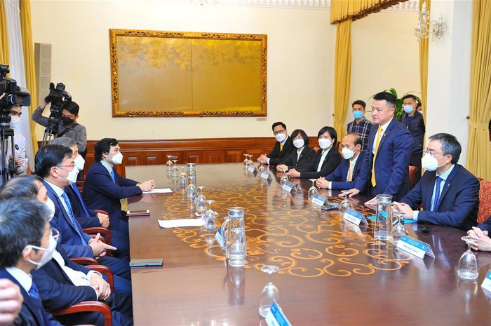 Toàn cảnh lễ ký kết Toàn cảnh lễ ký kết