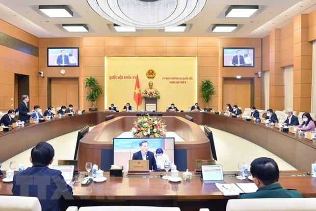 Quang cảnh phiên họp. (Ảnh: Doãn Tấn/TTXVN) Quang cảnh phiên họp. (Ảnh: Doãn Tấn/TTXVN)