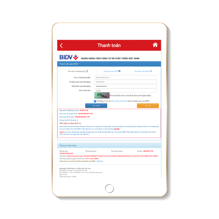 BIDV và Tổng cục Thuế triển khai dịch vụ nộp thuế qua ứng dụng eTax Mobile ảnh 7 BIDV và Tổng cục Thuế triển khai dịch vụ nộp thuế qua ứng dụng eTax Mobile ảnh 7