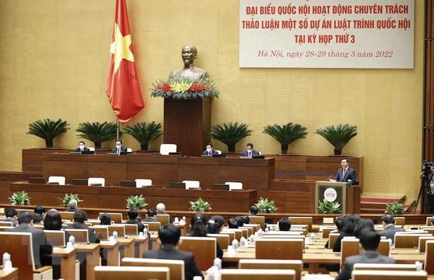 Chủ tịch Quốc hội Vương Đình Huệ phát biểu khai mạc Hội nghị đại biểu Quốc hội hoạt động chuyên trách. (Ảnh: Doãn Tấn/TTXVN) Chủ tịch Quốc hội Vương Đình Huệ phát biểu khai mạc Hội nghị đại biểu Quốc hội hoạt động chuyên trách. (Ảnh: Doãn Tấn/TTXVN)