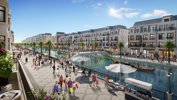 Ngay trong dự án, du khách cũng có thể tiếp cận Bizhouse bằng đường bộ hoặc đường thủy qua kênh đào Ngay trong dự án, du khách cũng có thể tiếp cận Bizhouse bằng đường bộ hoặc đường thủy qua kênh đào