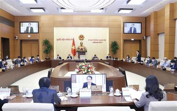 Quang cảnh một phiên họp của Ủy ban Thường vụ Quốc hội. (Ảnh: Doãn Tấn/TTXVN) Quang cảnh một phiên họp của Ủy ban Thường vụ Quốc hội. (Ảnh: Doãn Tấn/TTXVN)