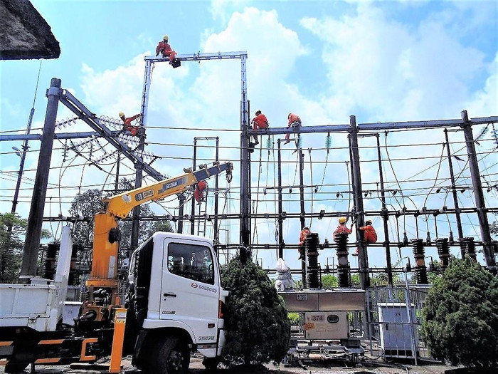 Điện lực Thanh Hoá đầu tư, cải tạo lưới điện 110kV nhằm đảm bảo cung ứng điện trong mùa nắng nóng