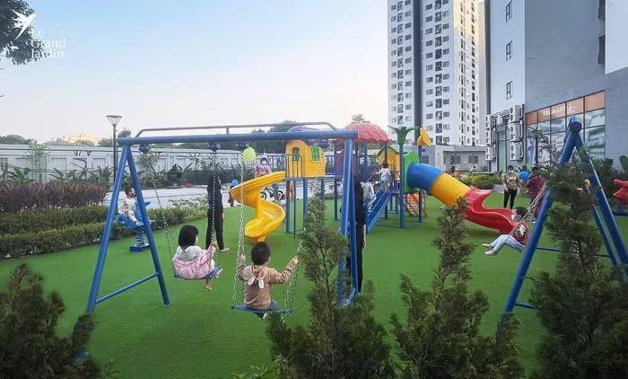 Không gian ngập tràn sắc xanh tại “Khu vườn lớn” Le Grand Jardin