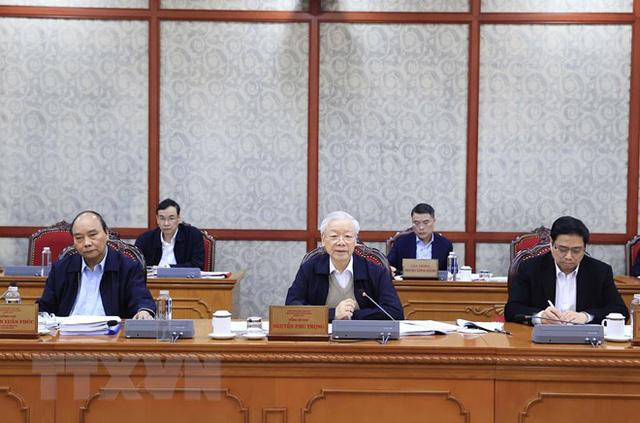 Tổng Bí thư Nguyễn Phú Trọng chủ trì cuộc họp Bộ Chính trị Tổng Bí thư Nguyễn Phú Trọng chủ trì cuộc họp Bộ Chính trị