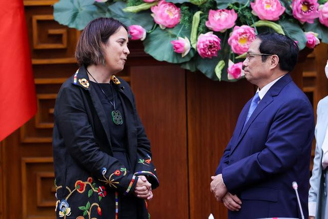 Thủ tướng Chính phủ Phạm Minh Chính tiếp Đại sứ New Zealand tại Việt Nam Tredene Dobson - Ảnh: VGP/Nhật Bắc Thủ tướng Chính phủ Phạm Minh Chính tiếp Đại sứ New Zealand tại Việt Nam Tredene Dobson - Ảnh: VGP/Nhật Bắc