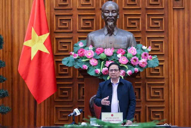 Thủ tướng đề nghị PVN cùng tích cực tham gia vào quá trình xây dựng quy hoạch điện VIII trên tinh thần không vì lợi ích cục bộ của ngành, đơn vị mà tất cả vì lợi ích quốc gia, dân tộc - Ảnh: VGP/Nhật Bắc Thủ tướng đề nghị PVN cùng tích cực tham gia vào quá trình xây dựng quy hoạch điện VIII trên tinh thần không vì lợi ích cục bộ của ngành, đơn vị mà tất cả vì lợi ích quốc gia, dân tộc - Ảnh: VGP/Nhật Bắc