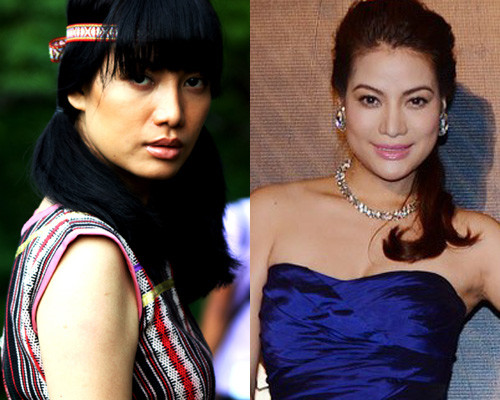 Trương Ngọc Ánh dường như gợi cảm hơn rất nhiều sau khi sinh bé Bảo Tiên.