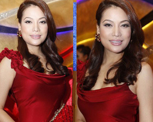 Gương mặt thanh thoát hiện tại của người đẹp.