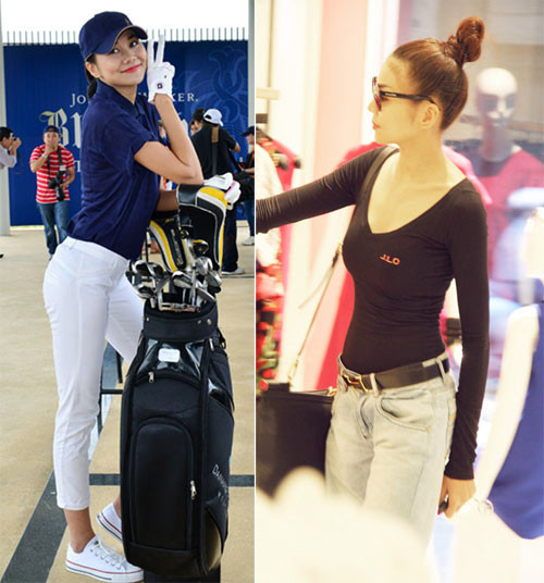 Với đôi chân dài 1m12, Thanh Hằng ấn tượng mỗi khi diện quần tregging kết hợp cùng áo thun năng động Với đôi chân dài 1m12, Thanh Hằng ấn tượng mỗi khi diện quần tregging kết hợp cùng áo thun năng động