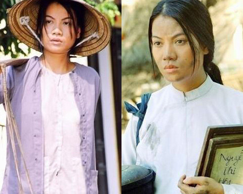 Hình ảnh diễn viên "Áo lụa Hà Đông" khi chưa dính đến các nghi vấn nâng mũi, độn cằm.