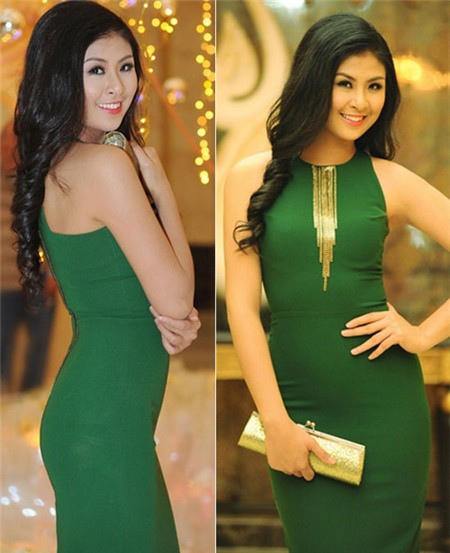 Ngọc Hân có vóc dáng trái lê.