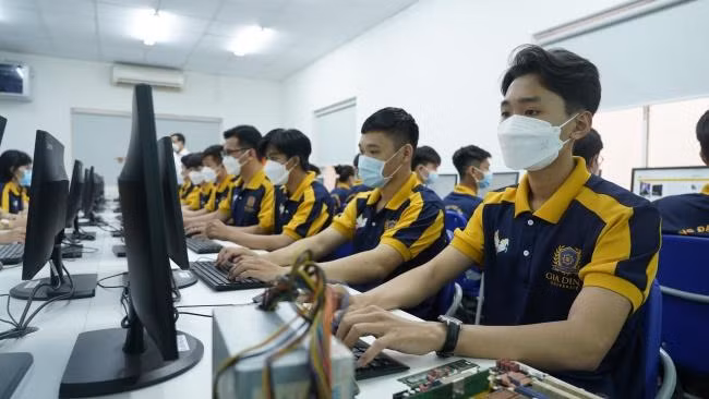 Sinh viên Trường Đại học Gia Định trong giờ học (ảnh minh họa: GDU) Sinh viên Trường Đại học Gia Định trong giờ học (ảnh minh họa: GDU)