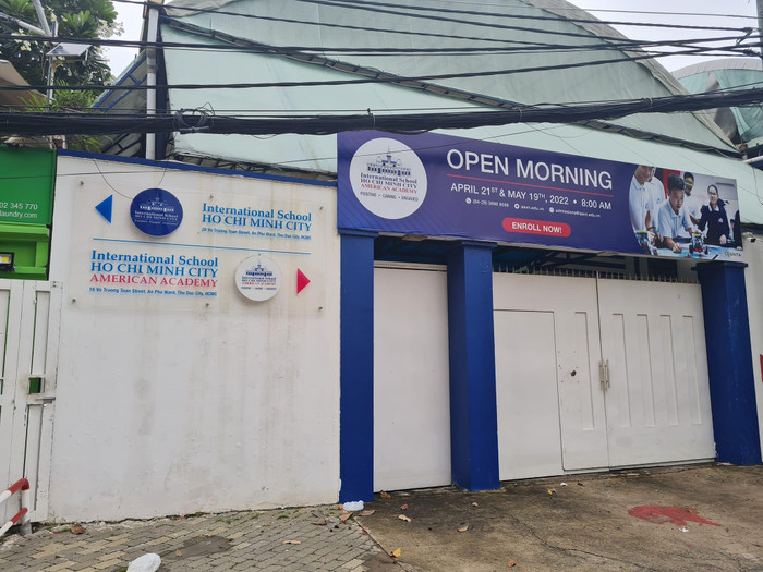 Trường Quốc tế Thành phố Hồ Chí Minh - Học viện Mỹ (ảnh minh họa: P.L) Trường Quốc tế Thành phố Hồ Chí Minh - Học viện Mỹ (ảnh minh họa: P.L)