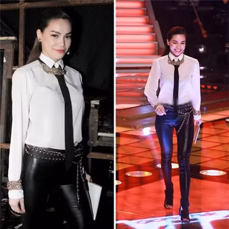 Hồ Ngọc Hà sử dụng phụ kiện để tạo dấu ấn cho phong cách