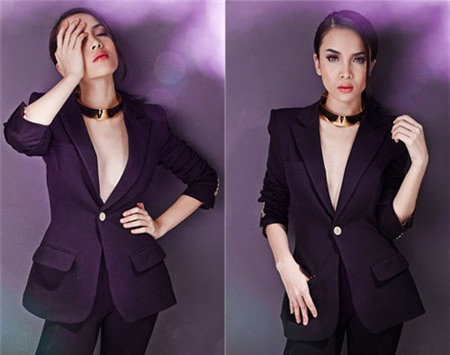 Yến Trang "đẹp trai" và gợi cảm với mốt thả rông ngực Yến Trang "đẹp trai" và gợi cảm với mốt thả rông ngực