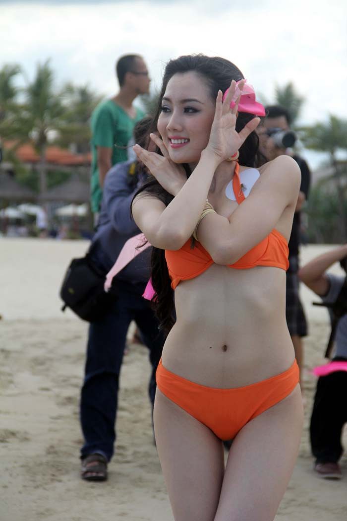 Khả năng tạo dáng của các thí sinh tiến bộ từng ngày. Khả năng tạo dáng của các thí sinh tiến bộ từng ngày.