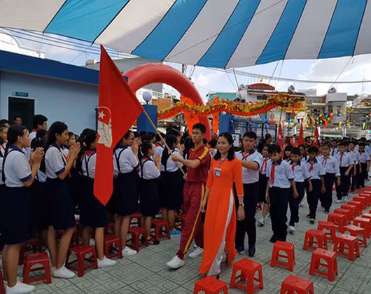 Năm học tới, thành phố Hồ Chí Minh tiếp tục khai giảng vào ngày 5/9 (ảnh: P.L)