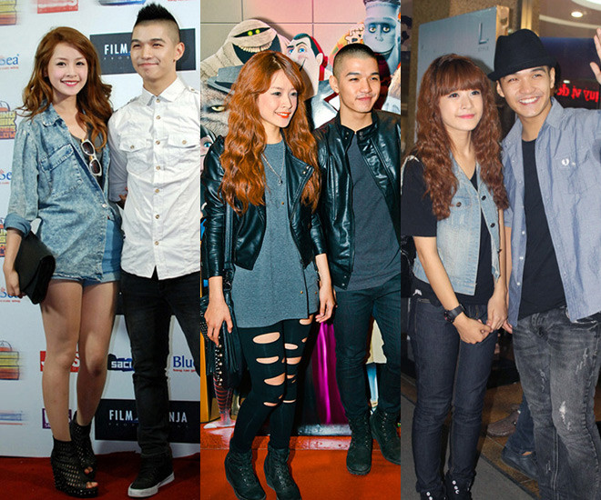 Chi pu - tomboy đáng yêu Phong cách của Chi pu mang hơi thở của những dancer năng động, bụi bặm. Denim, da, đinh tán và những trang phục màu đen có thể coi là "keywords" trong tủ đồ của hotgirl đình đám nhất Hà Thành. Gương mặt baby kết hợp cùng style cá tính giúp Chi pu tạo được một sức hấp dẫn mạnh mẽ với cộng đồng teen. Chi pu và bạn trai Cường Seven luôn chọn đồ ăn ý trong các sự kiện.