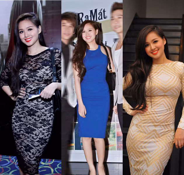 Có vẻ hotgirl của chúng ta rất tự tin với kiểu váy này, tuy nhiên, nếu không chịu khó thử nghiệm, rất có thể hình ảnh của Tâm Tít sẽ trở nên nhàm chán và một màu.