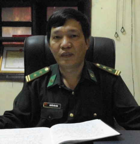 Trung tá Nguyễn Văn Sâm, Đồn trưởng Quốc tế cửa khẩu cầu treo Trung tá Nguyễn Văn Sâm, Đồn trưởng Quốc tế cửa khẩu cầu treo