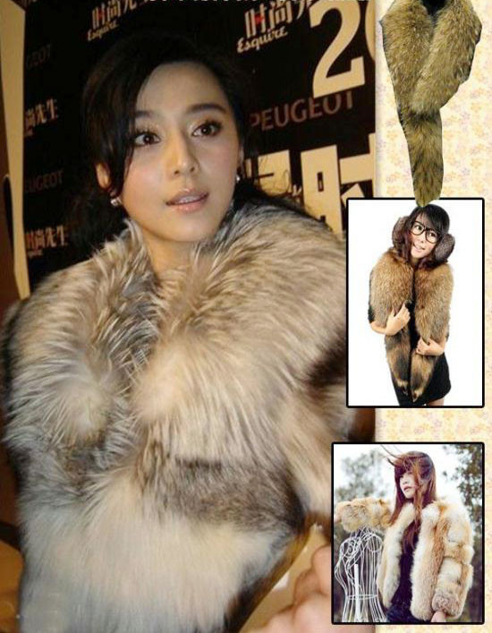 Trong chuỗi những kiểu mốt và phong cách mà Phạm Băng Băng theo đuổi, cô đặc biệt được biết đến với những thiết kế áo lông thú sang trọng và đắt đỏ. Tính đến nay, người đẹp với biệt danh "nữ hoàng thị phi" của showbiz Hoa ngữ thực xứng đáng có thêm nickname "đại gia áo lông" khi cô đang sở hữu cả một BST áo lông rất hoành tráng và tuyệt đẹp. Trong chuỗi những kiểu mốt và phong cách mà Phạm Băng Băng theo đuổi, cô đặc biệt được biết đến với những thiết kế áo lông thú sang trọng và đắt đỏ. Tính đến nay, người đẹp với biệt danh "nữ hoàng thị phi" của showbiz Hoa ngữ thực xứng đáng có thêm nickname "đại gia áo lông" khi cô đang sở hữu cả một BST áo lông rất hoành tráng và tuyệt đẹp.