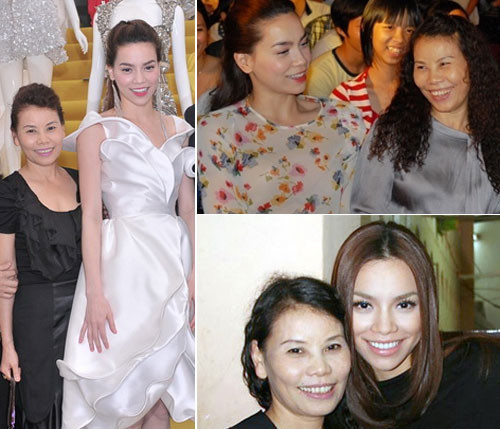 Hồ Ngọc Hà và mẹ Hồ Ngọc Hà và mẹ