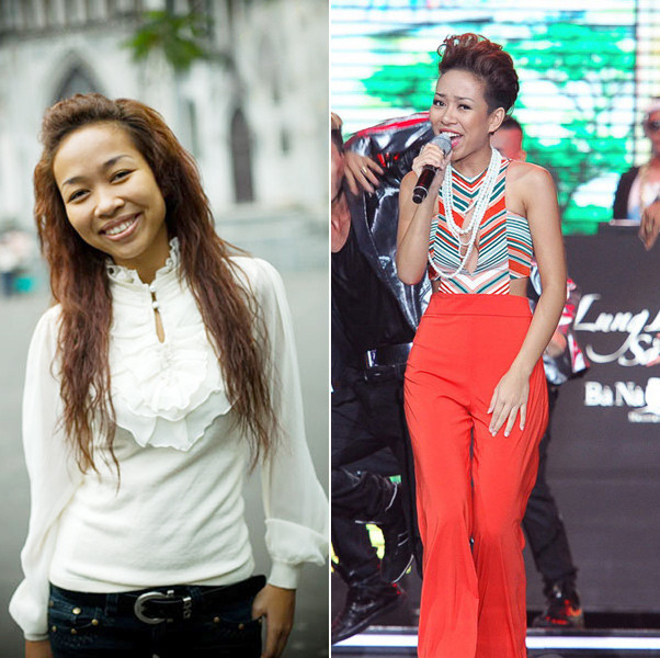 Nhóm 3: nhờ tóc lên đời Xung quanh câu chuyện về sự thay đổi của các ngôi sao khi bước chân vào showbiz, Thảo Trang đáng được coi là một "hiện tượng", chị ấy đang dần tìm được hướng đi phong cách phù hợp với mình và cải thiện nhan sắc một cách đáng kinh ngạc. Nhóm 3: nhờ tóc lên đời Xung quanh câu chuyện về sự thay đổi của các ngôi sao khi bước chân vào showbiz, Thảo Trang đáng được coi là một "hiện tượng", chị ấy đang dần tìm được hướng đi phong cách phù hợp với mình và cải thiện nhan sắc một cách đáng kinh ngạc.