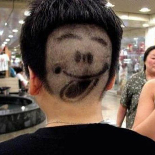 Mấy ai dám cắt kiểu đầu này! Mấy ai dám cắt kiểu đầu này!