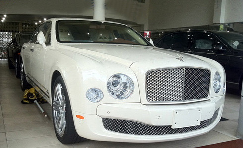 Bentley Mulsanne trắng Bentley Mulsanne trắng