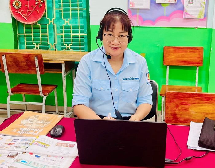 Cô Phạm Thúy Hà - Hiệu trưởng Trường tiểu học Đặng Trần Côn, Quận 4 (ảnh: NVCC) ThuyHa.jpg