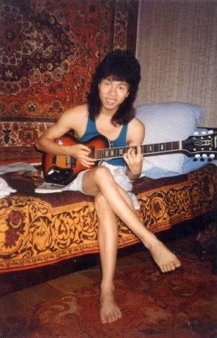 Hình ảnh diễn viên Hải Anh 20 năm về trước.