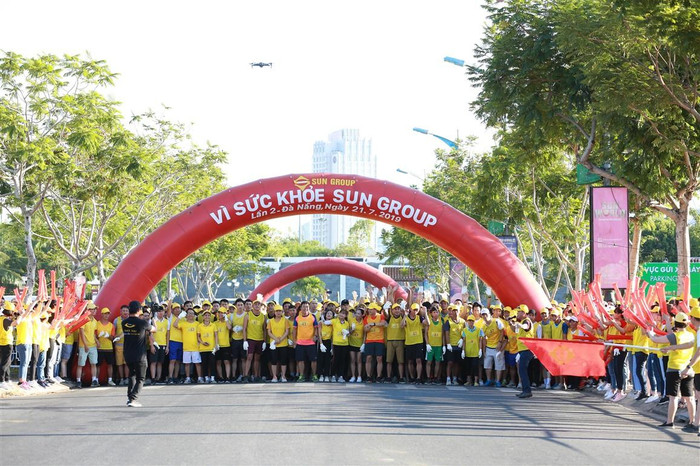 Giải chạy cán bộ nhân viên Sun Group Giải chạy cán bộ nhân viên Sun Group