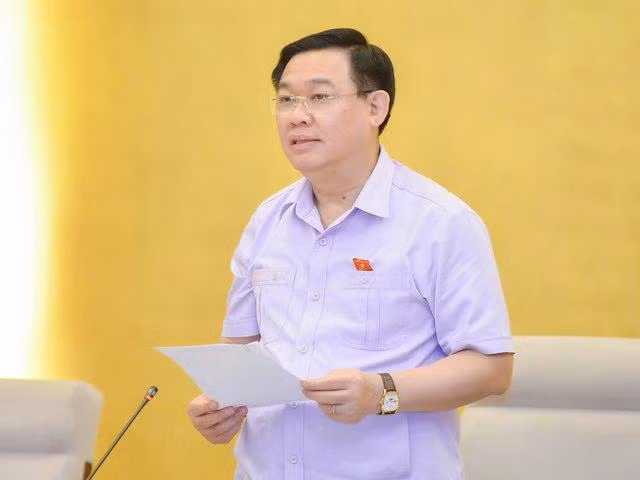 Chủ tịch Quốc hội nêu rõ, các nội dung tại phiên họp đều nhận được sự tán thành cao và cơ bản đều nhất trí - Ảnh: VGP/ĐH