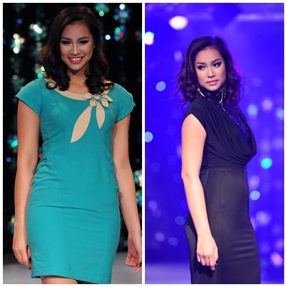 Cận cảnh 'vai u thịt bắp' của Vương Thu Phương trên sàn catwalk Cận cảnh 'vai u thịt bắp' của Vương Thu Phương trên sàn catwalk