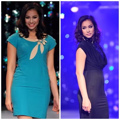 Cận cảnh 'vai u thịt bắp' của Vương Thu Phương trên sàn catwalk